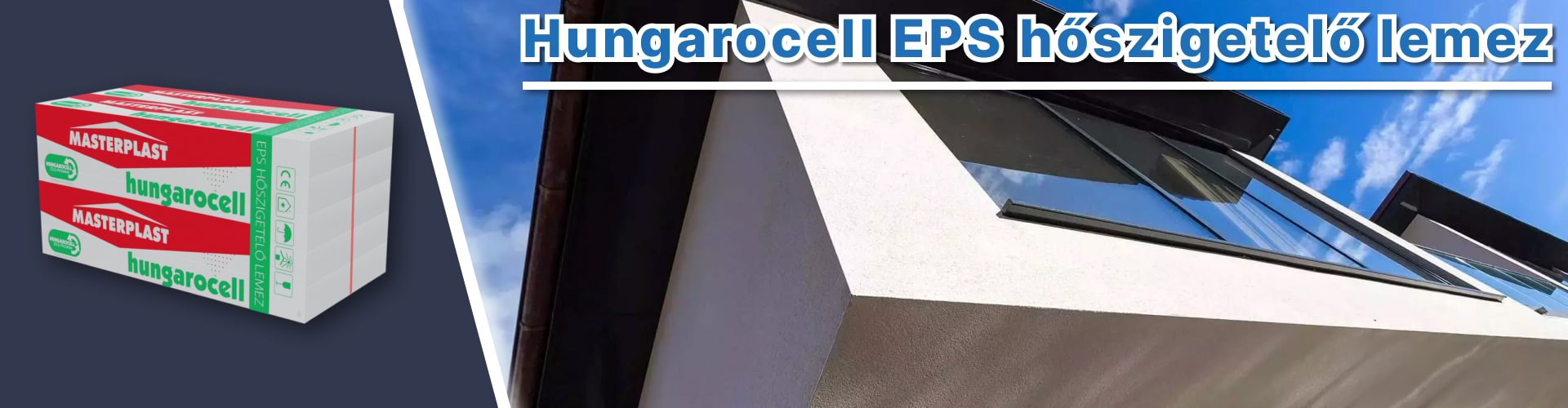 Hungarocell EPS hőszigetelő lemez