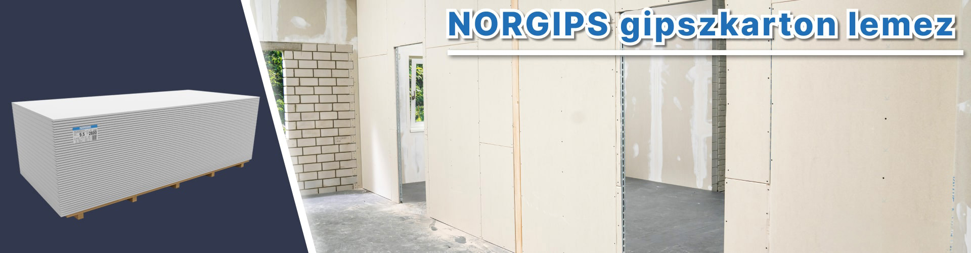 Norgips gipszkarton lemez