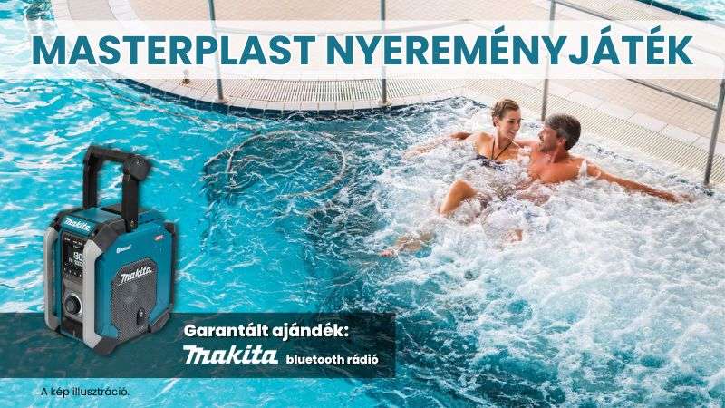 Dolgozz hangosan, pihenj stílusosan! – Masterplast Nyereménynyár 2026
